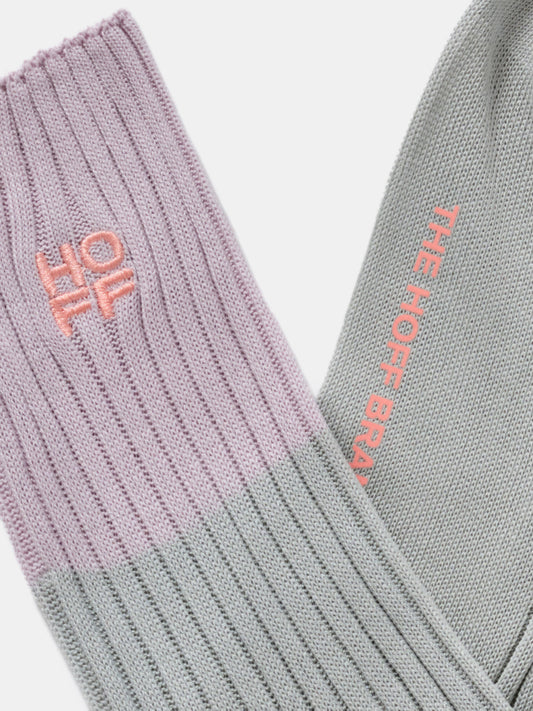 Grey-Mauve Sock
