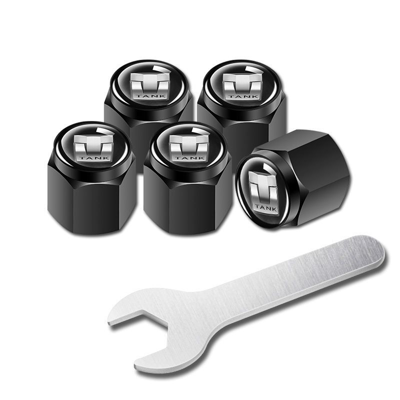 Car Tire Valve Caps – Stylish Wheel Air Valve Covers (4PCS)