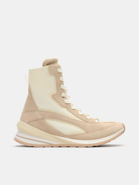 Seven Hightop Runner Beige