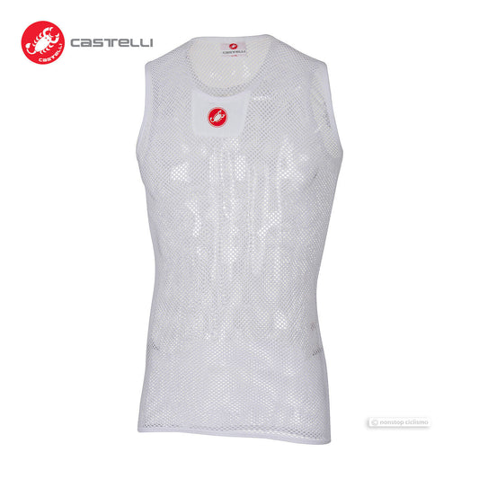 CORE MESH 3 Sleeveless Base Layer : WHITE