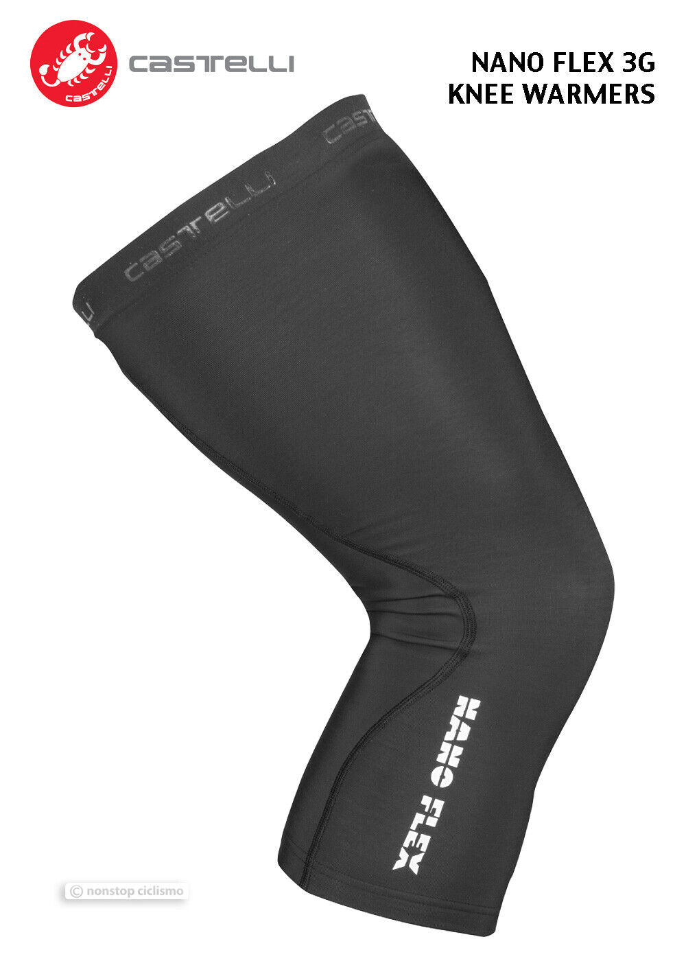 NANO FLEX 3G Knee Warmers : BLACK