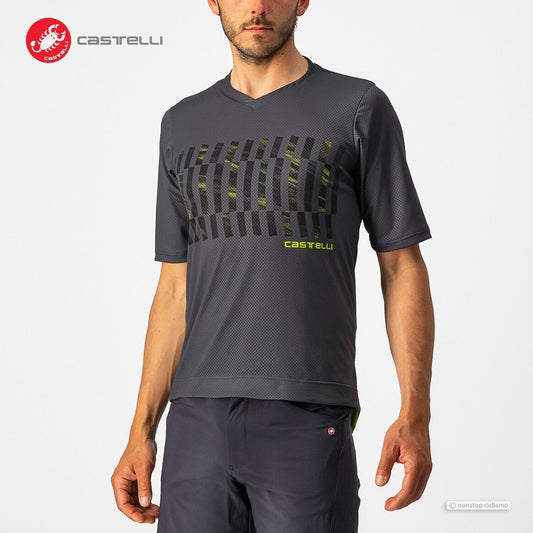 TRAIL TECH TEE Short Sleeve Ride Shirt : DARK GREY