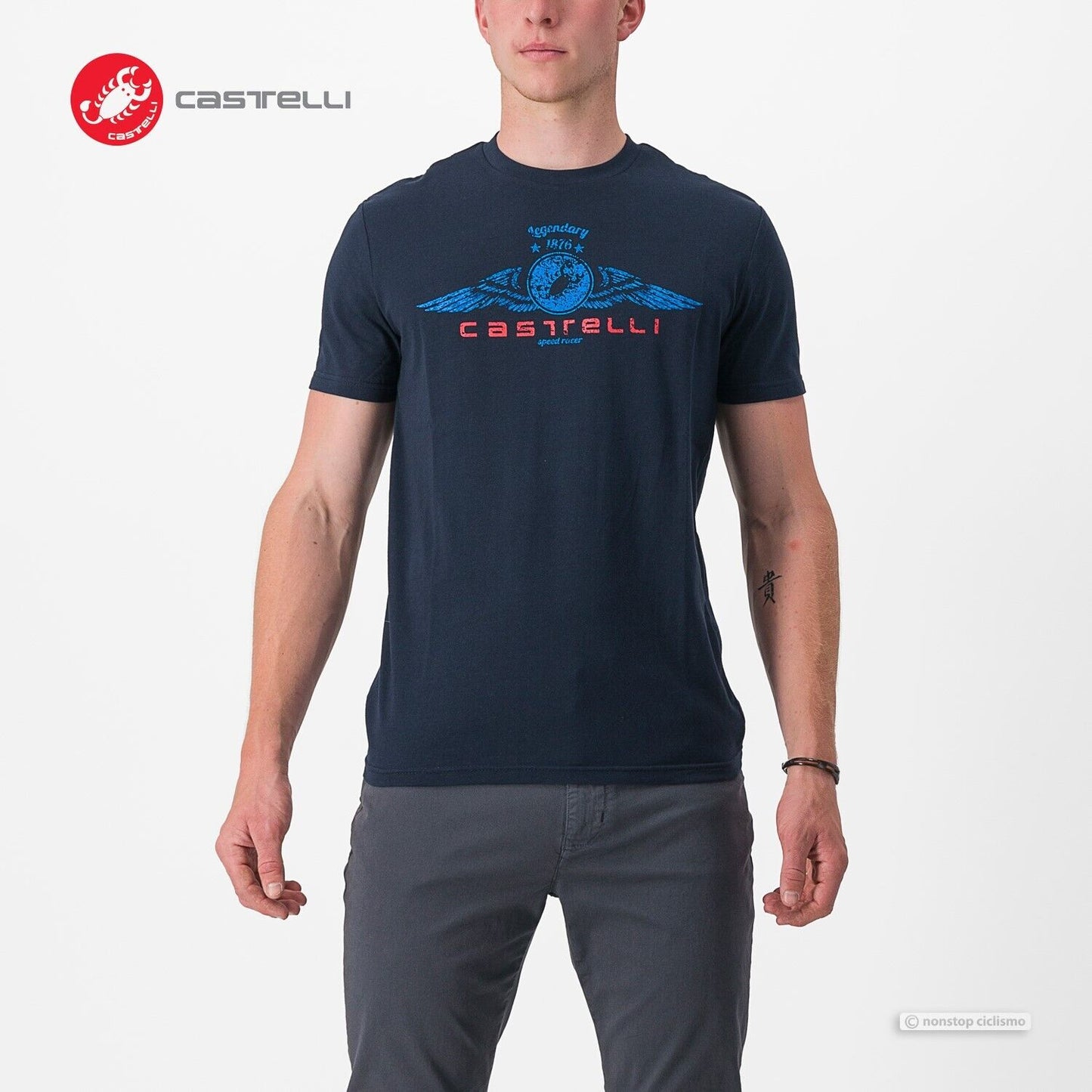 ARMANDO 2 T-SHIRT : BELGIAN BLUE