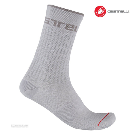 DISTANZA 20 WOOL SOCKS : SILVER GREY