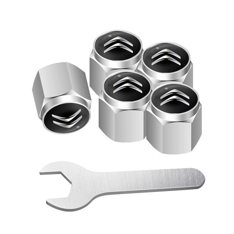 Car Tire Valve Caps – Stylish Wheel Air Valve Covers (4PCS)
