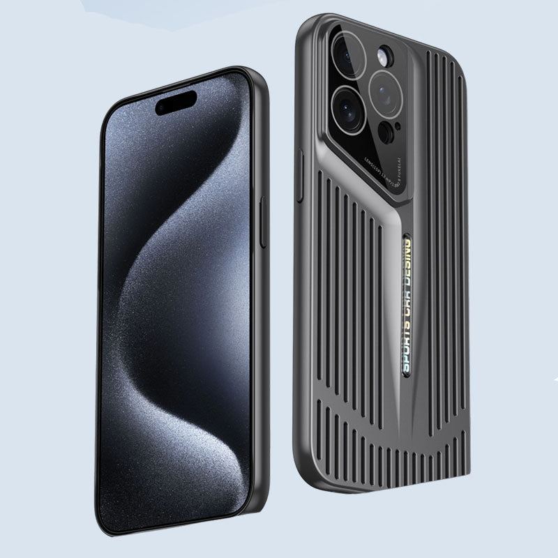Electroplating Hollow Blade Heat Dissipation Case Suitable For iphone - SK66